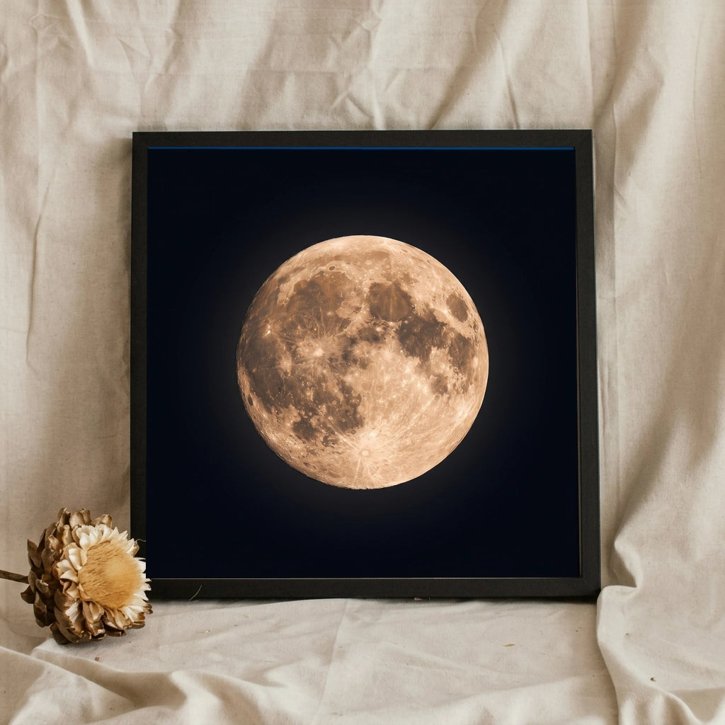 Glowing Harvest Moon