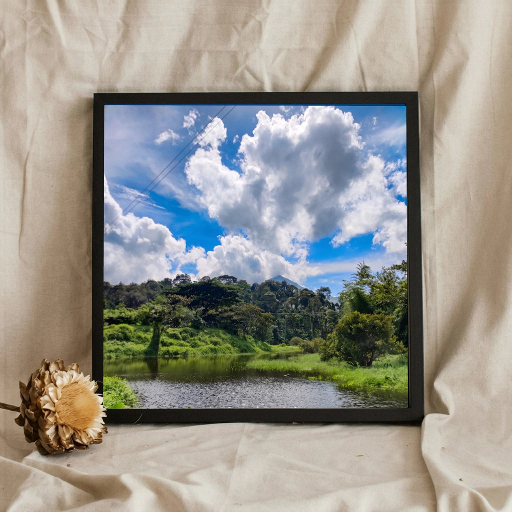 Clouds Over a Green River Valley
