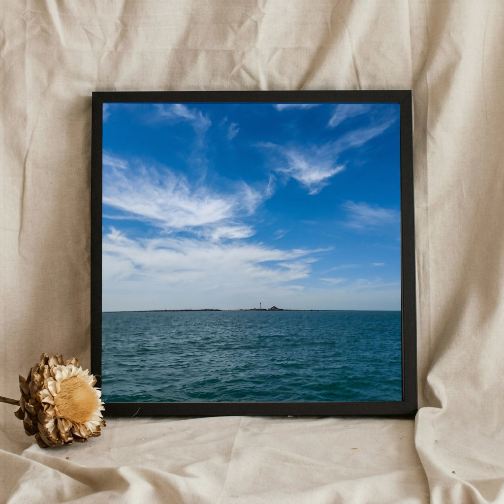 Calm Blue Ocean Horizon
