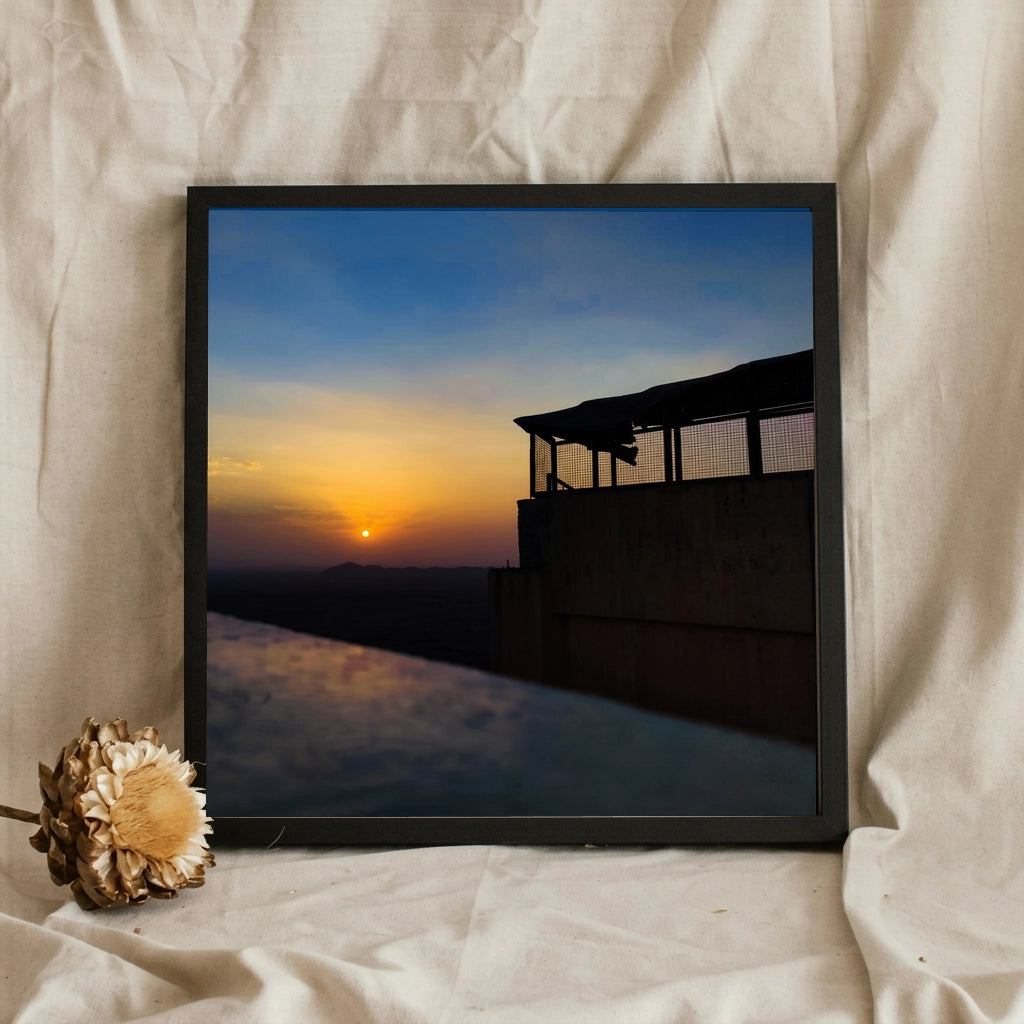 Infinity Pool at Sunset