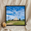 Country Church on a Green Hill
