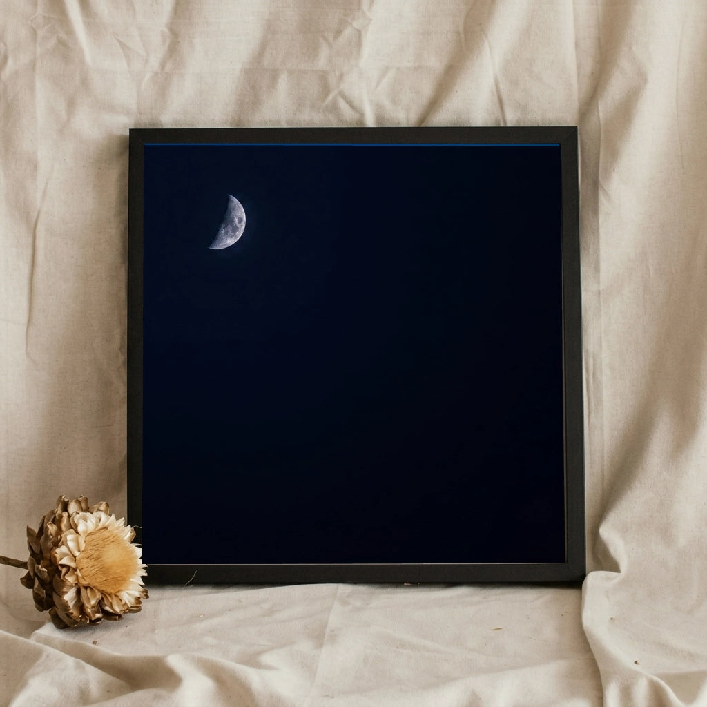 Crescent Moon Night Sky