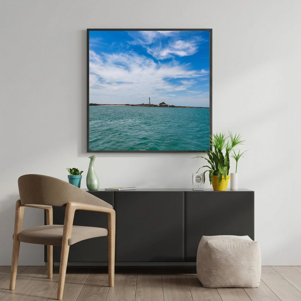 Lighthouse Island and Turquoise Sea