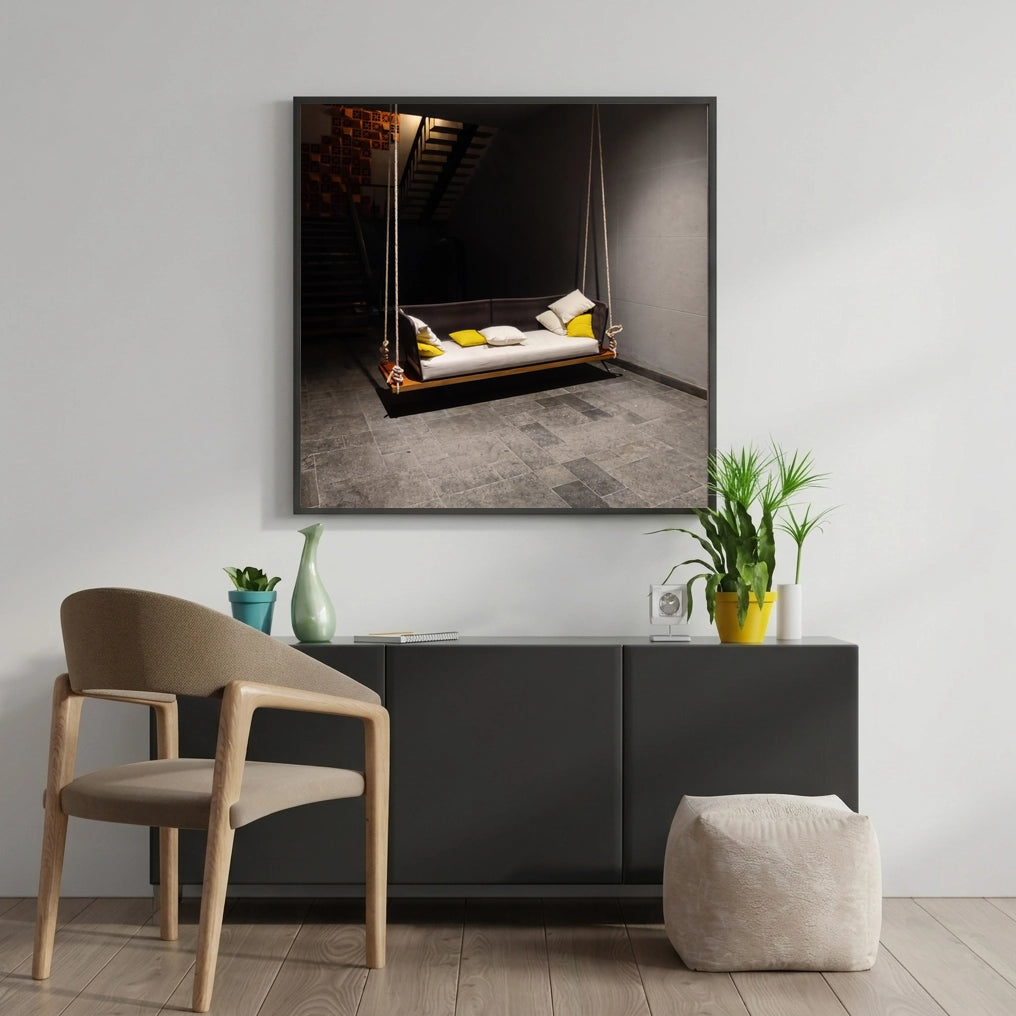 Hanging Swing Bed Interior