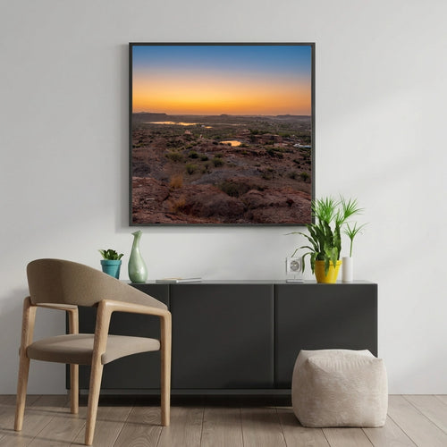 Desert Sunset Over Jodhpur