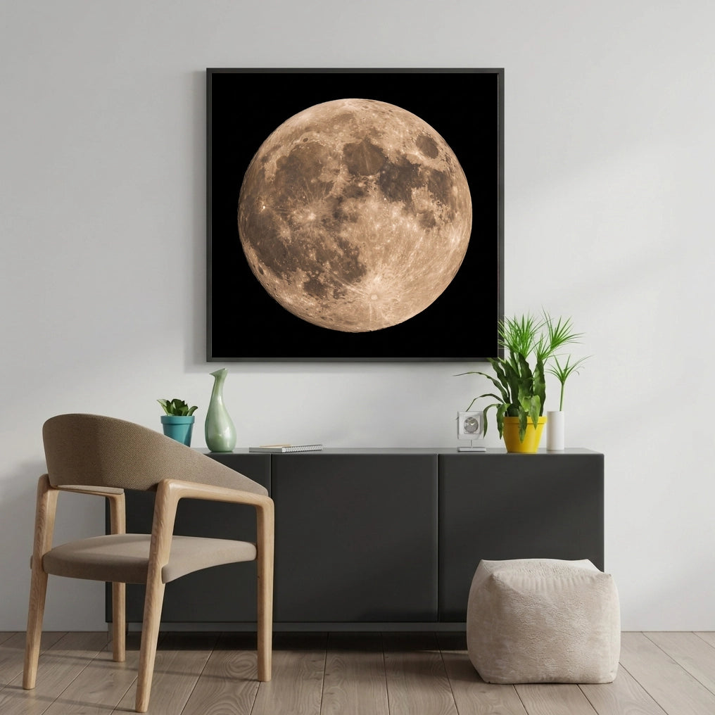 Full Moon Close Up