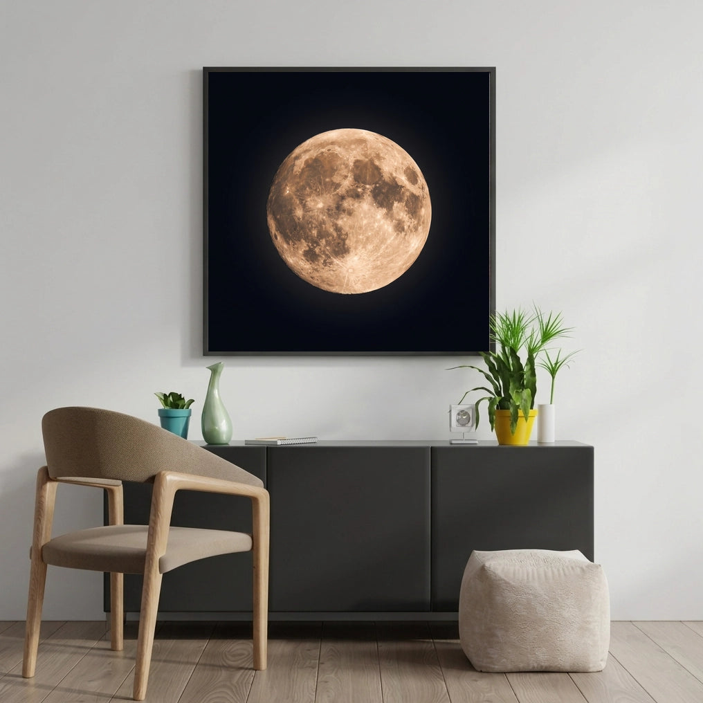 Glowing Harvest Moon