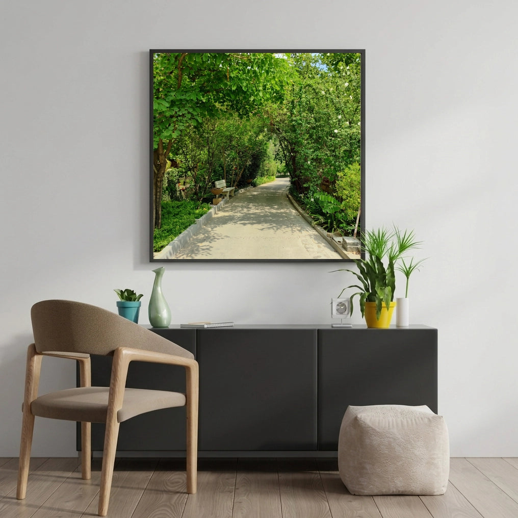 Green Garden Pathway