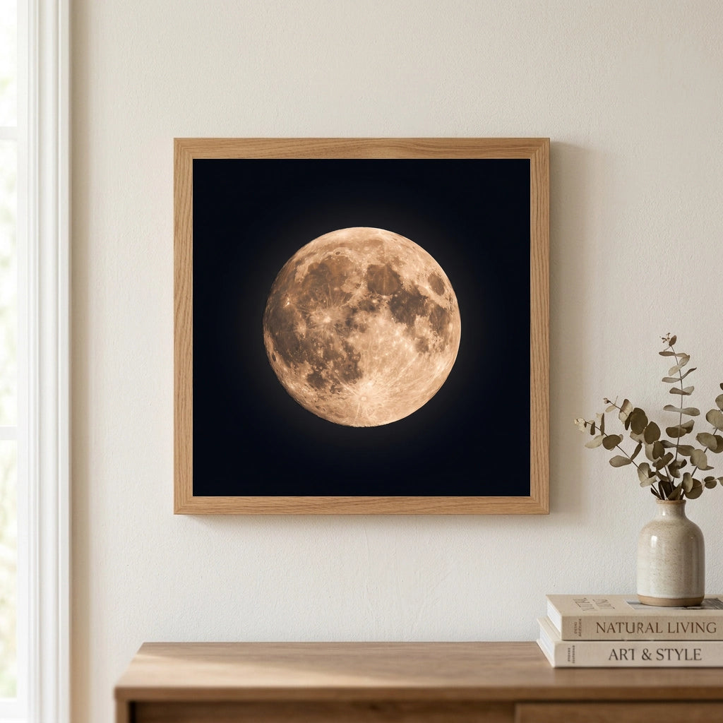 Glowing Harvest Moon