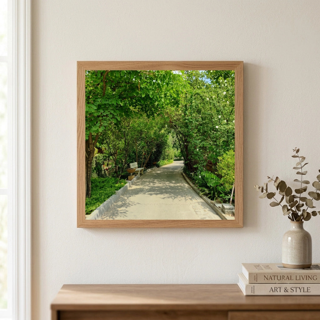 Green Garden Pathway