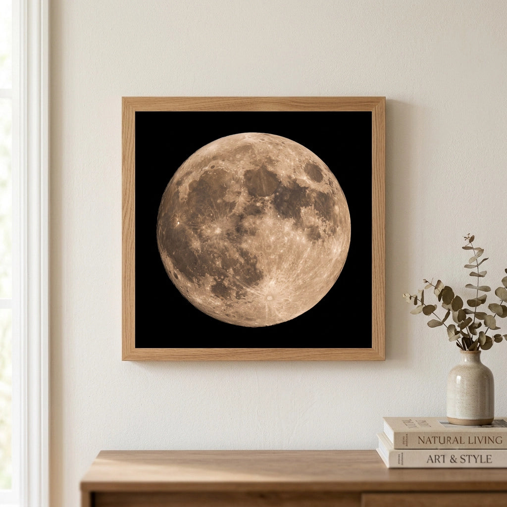 Full Moon Close Up