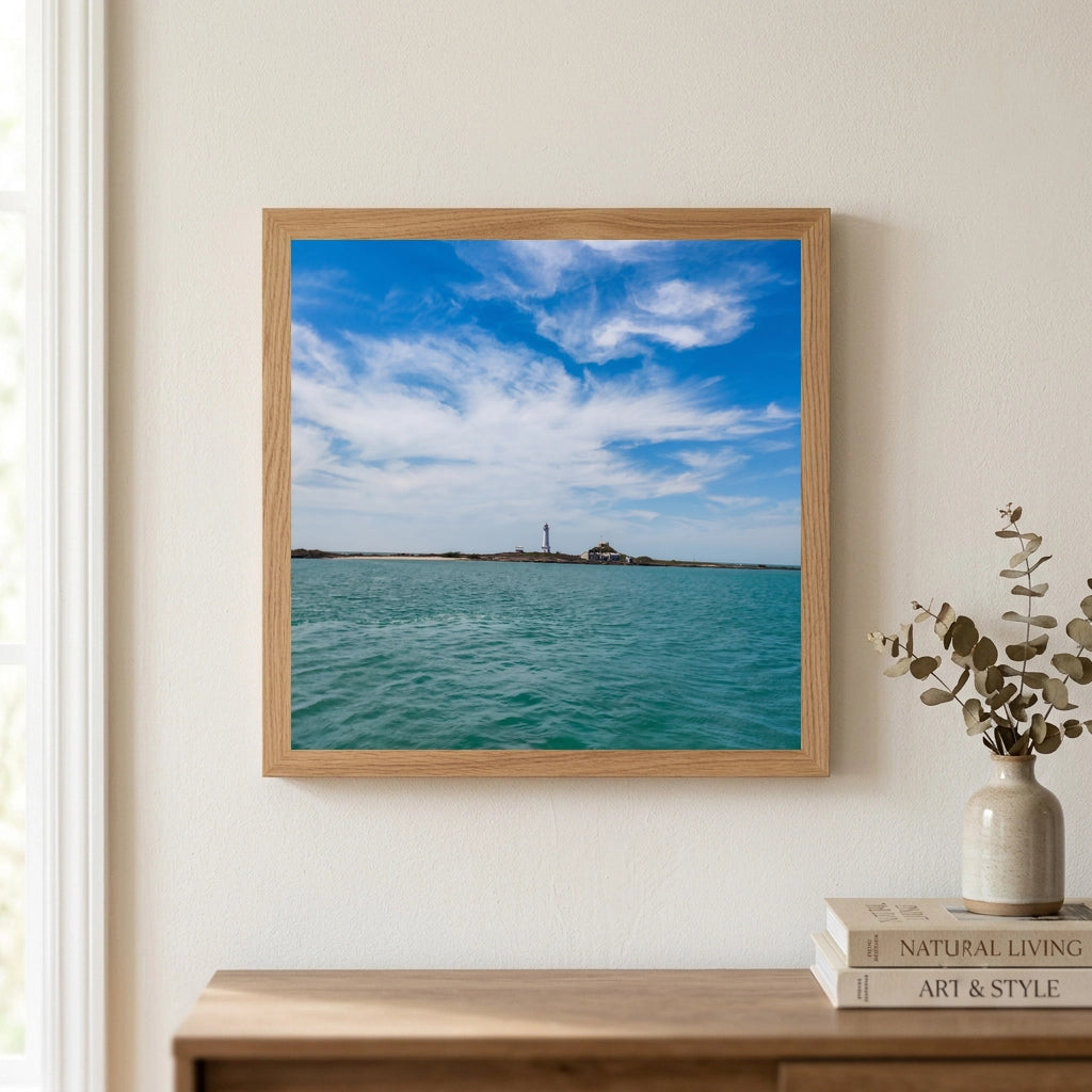 Lighthouse Island and Turquoise Sea