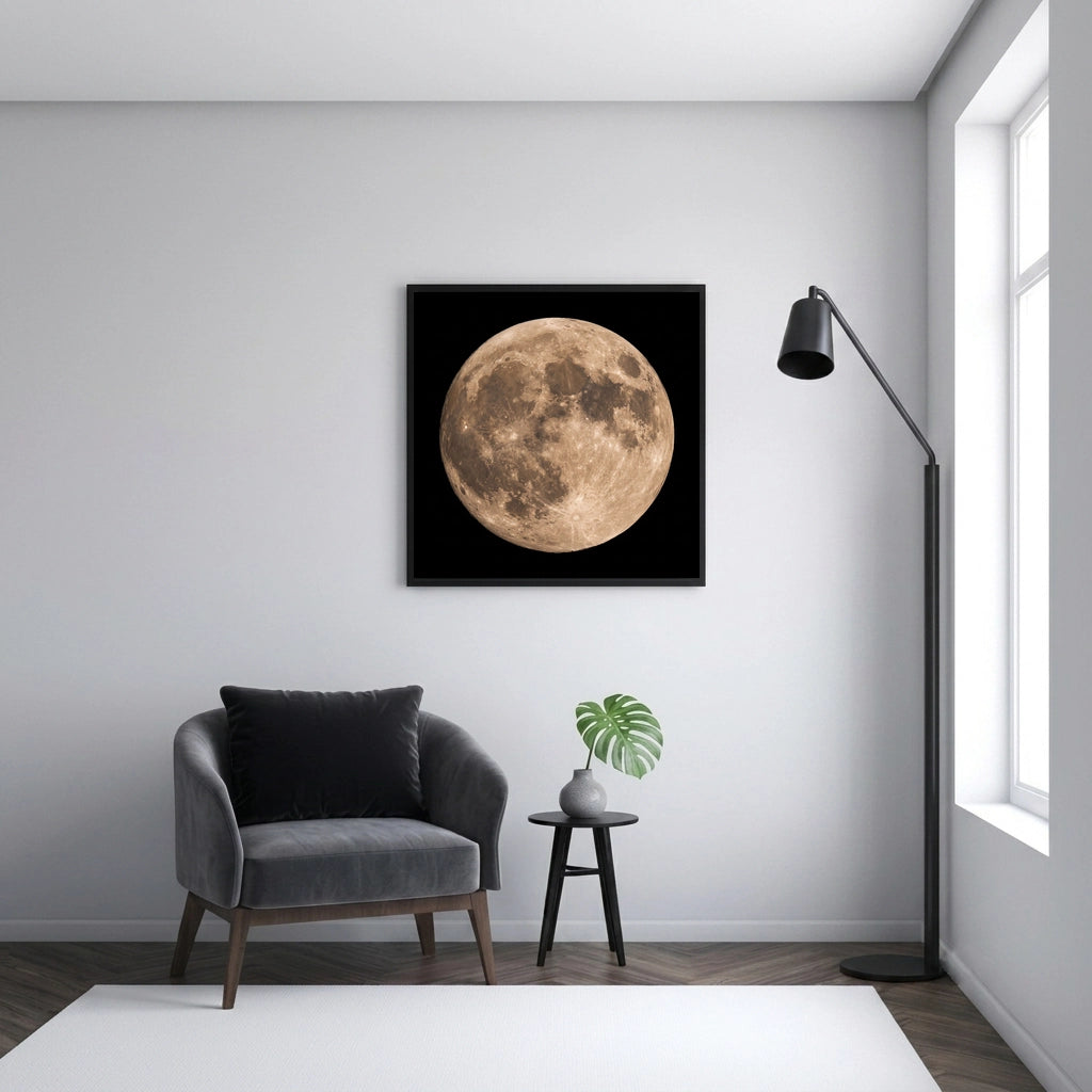 Full Moon Close Up