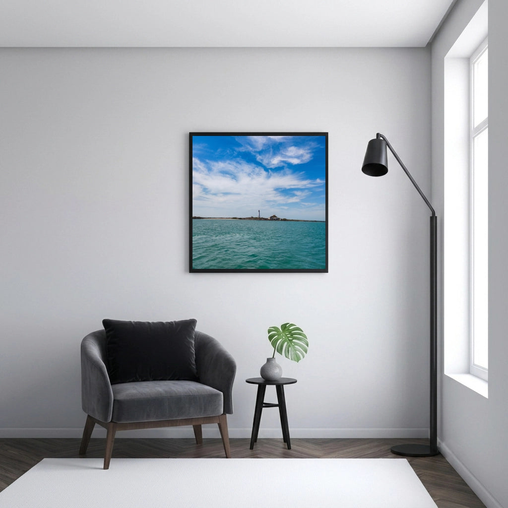 Lighthouse Island and Turquoise Sea