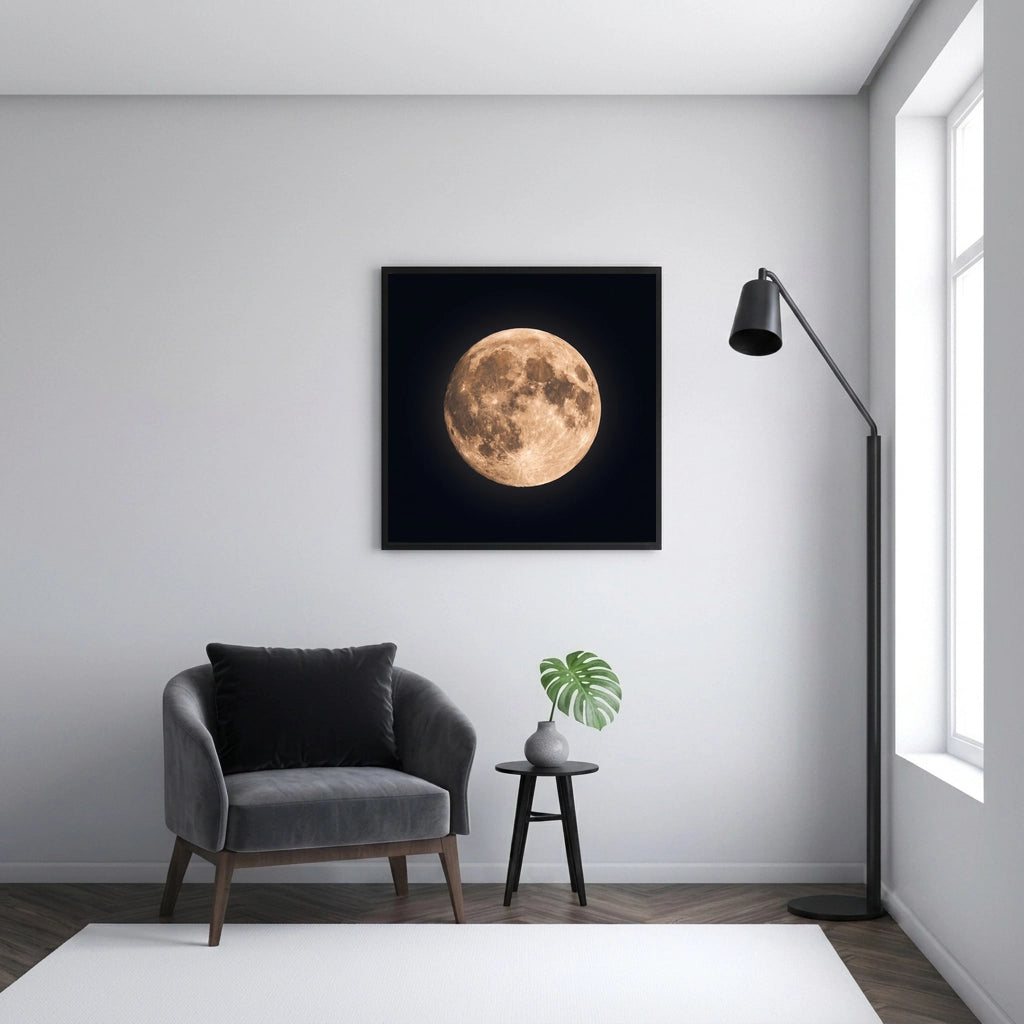 Glowing Harvest Moon