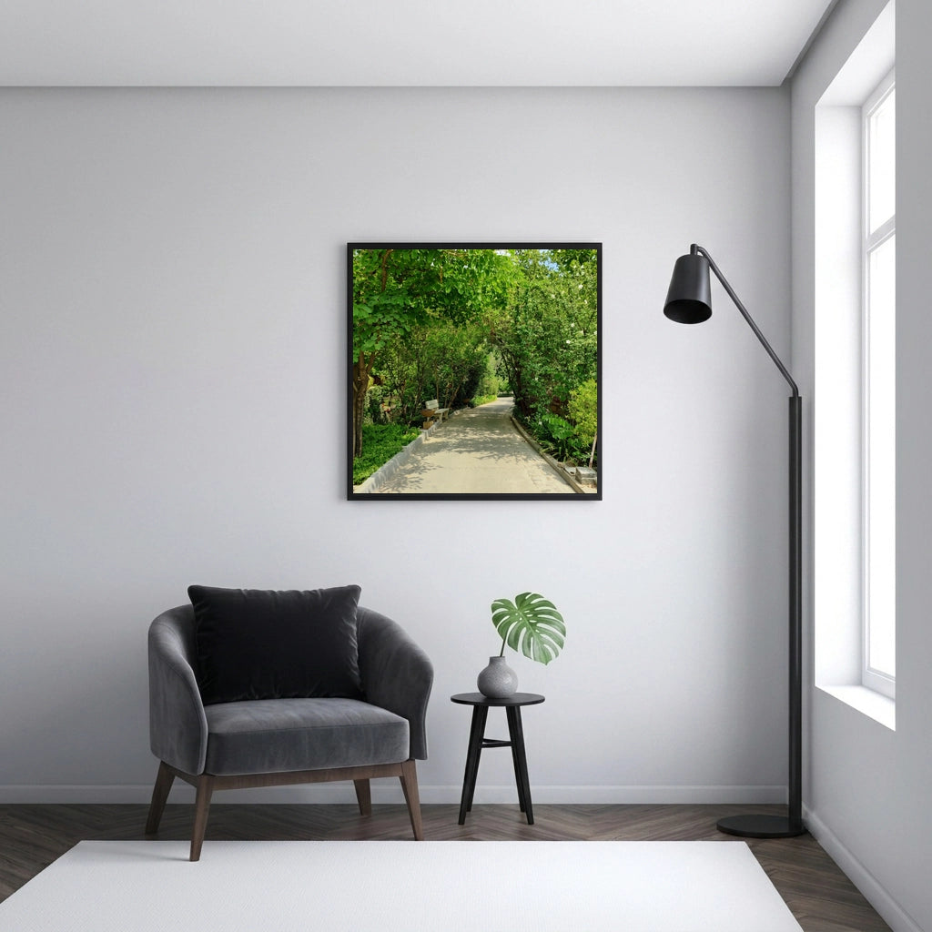 Green Garden Pathway
