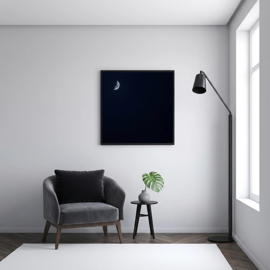 Crescent Moon Night Sky