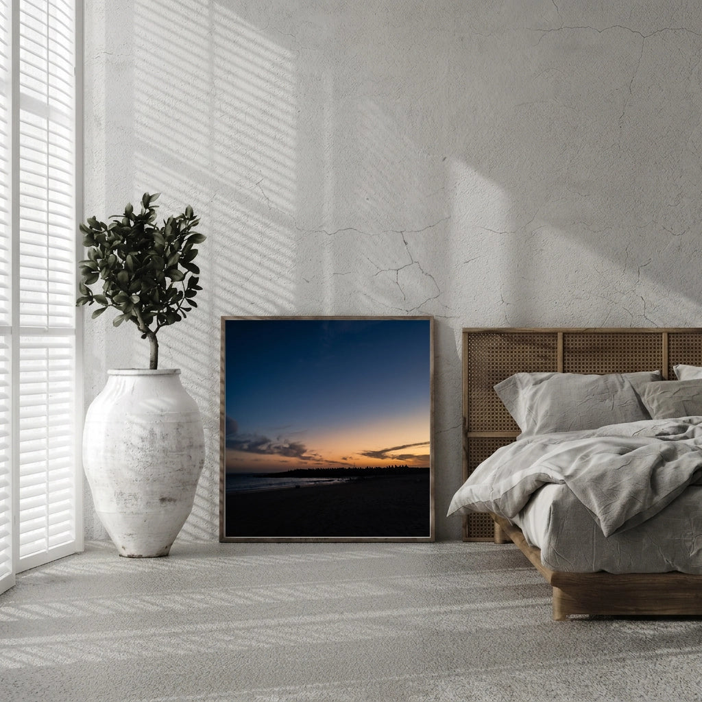 Blue Hour Beach at Dusk