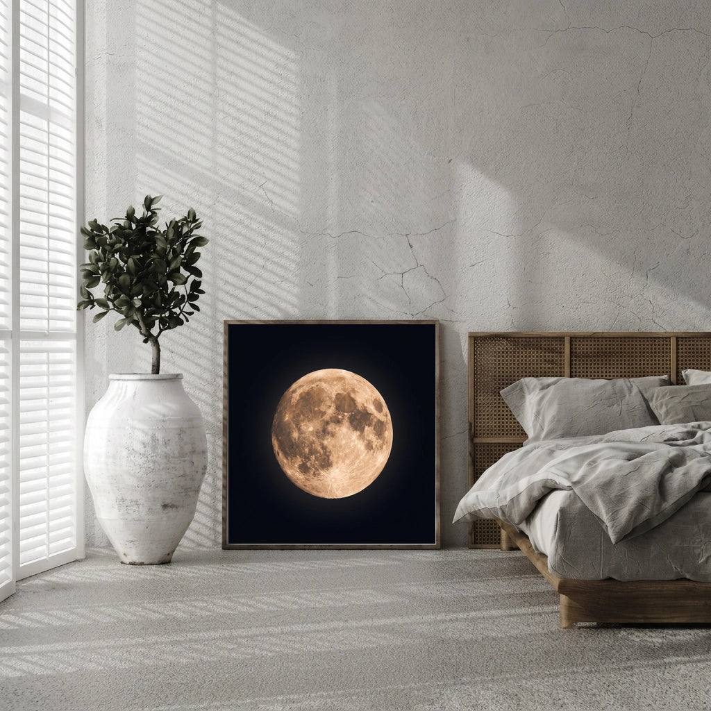Glowing Harvest Moon