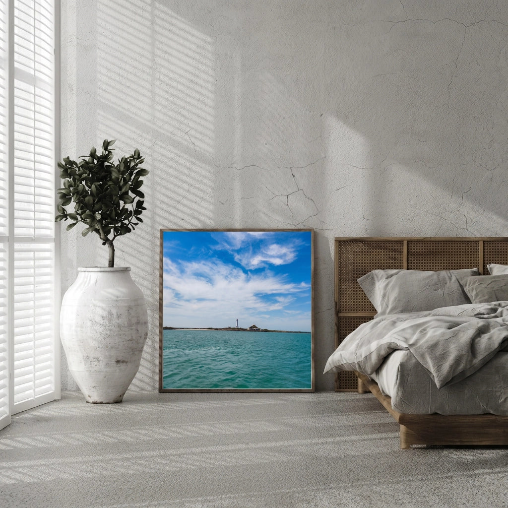 Lighthouse Island and Turquoise Sea